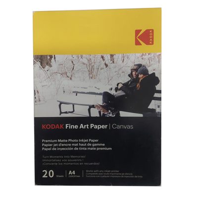 1 kodak fine art papel canvas