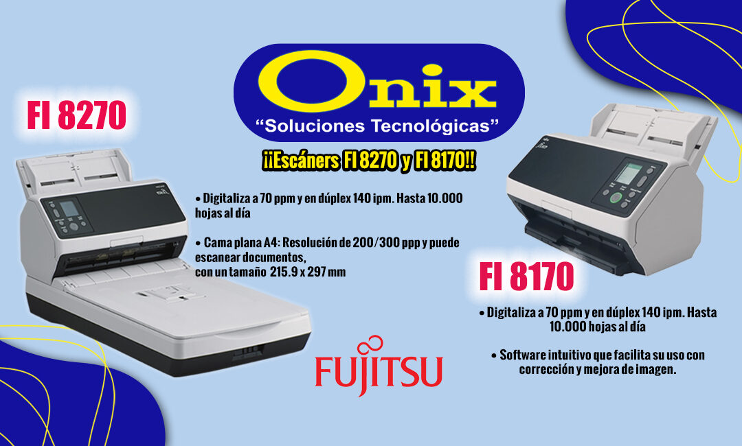 Scánners de documentos Fujitsu y sus ventajas